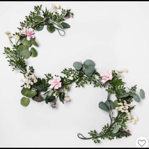 target opalhouse faux floral garland